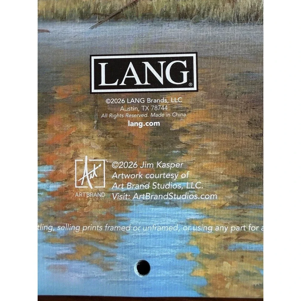 Lang Brands, Loons on the Lake 2027 Wall Calendar by Jim Kasper